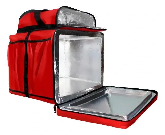 Bag Mochila Térmica Com Isopor Laminado Delivery Ifood 45 L 