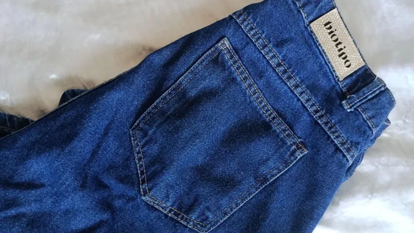 Calça jeans Wide leg biotipo tam 42 - Foto 3