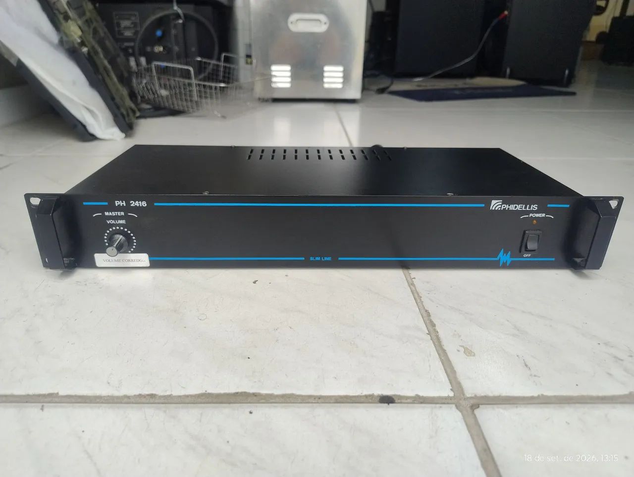 Amplificadores de som Phidellis
