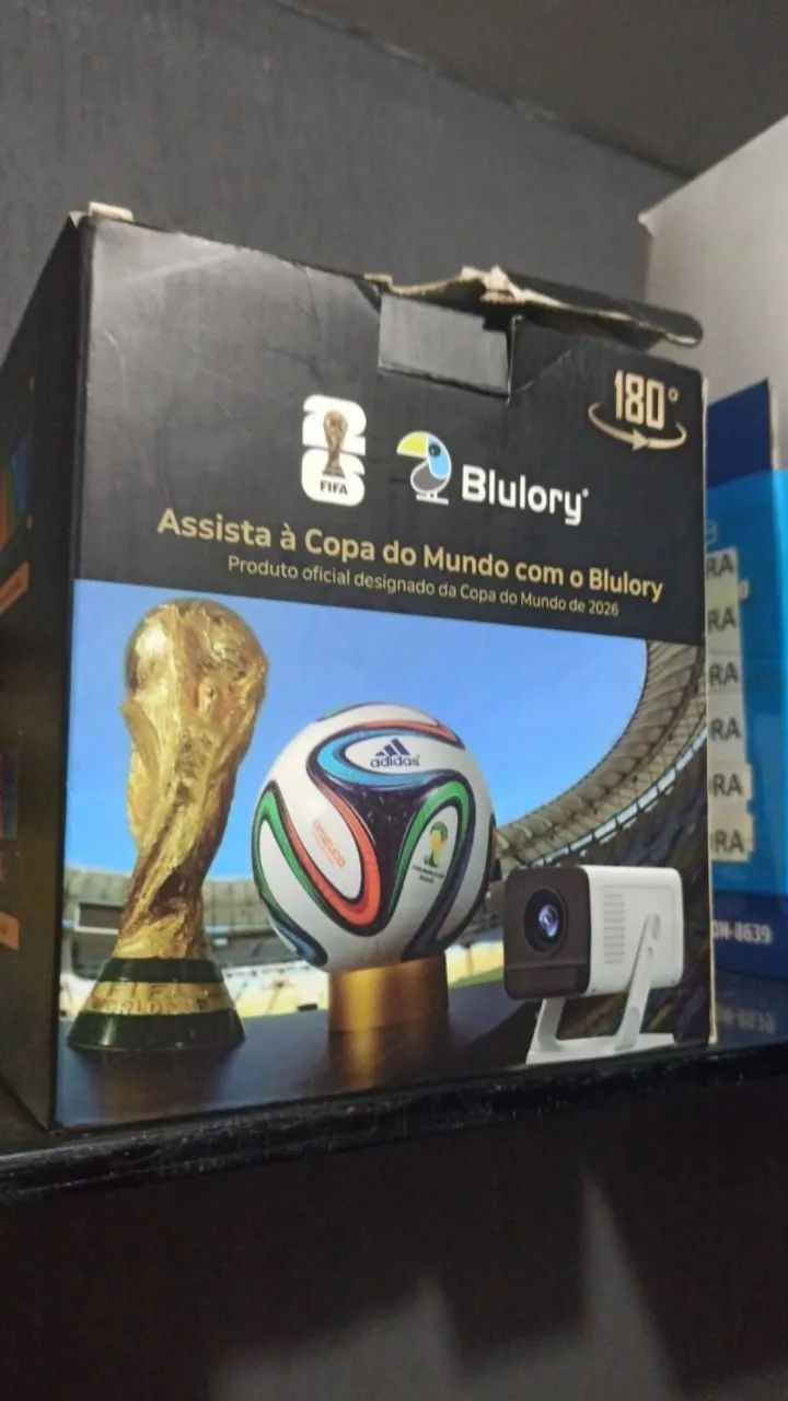 Projetor Blulory T7 com WiFi Bluetooth/ Smart/4k/ FullHD /Bivolt  - Foto 4
