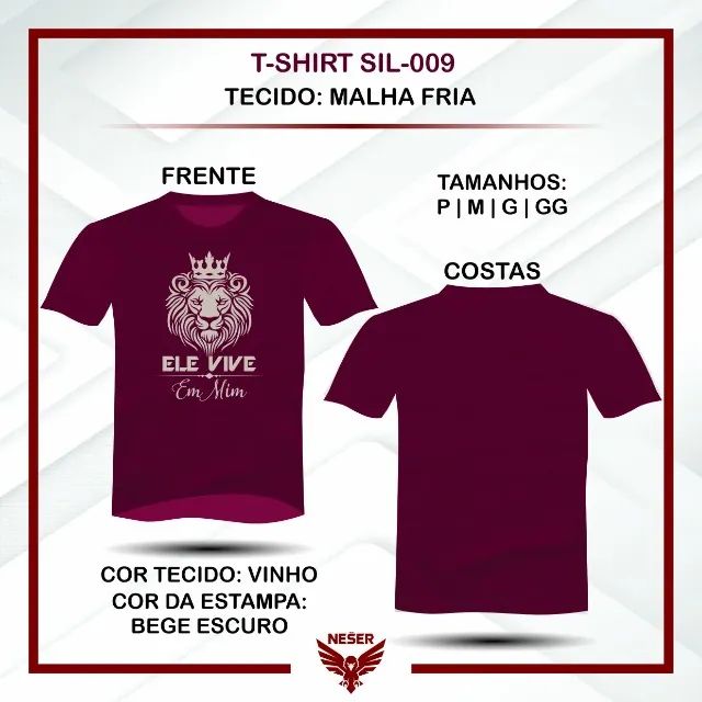 CAMISAS CRISTÃS - Foto 3