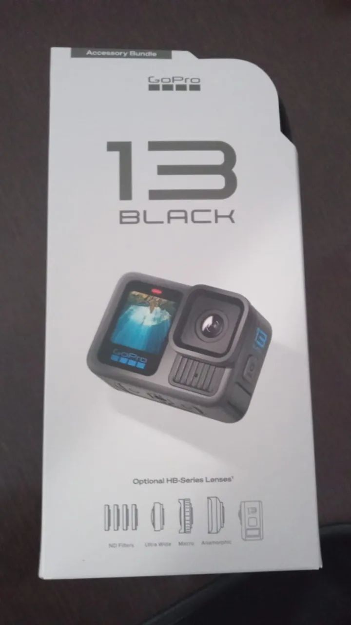 GoPro HERO13 Black Bundle - Kit com Câmera de Ação à Prova d'água 10m, 5.3K60, HLG HDR, 27 - Foto 2