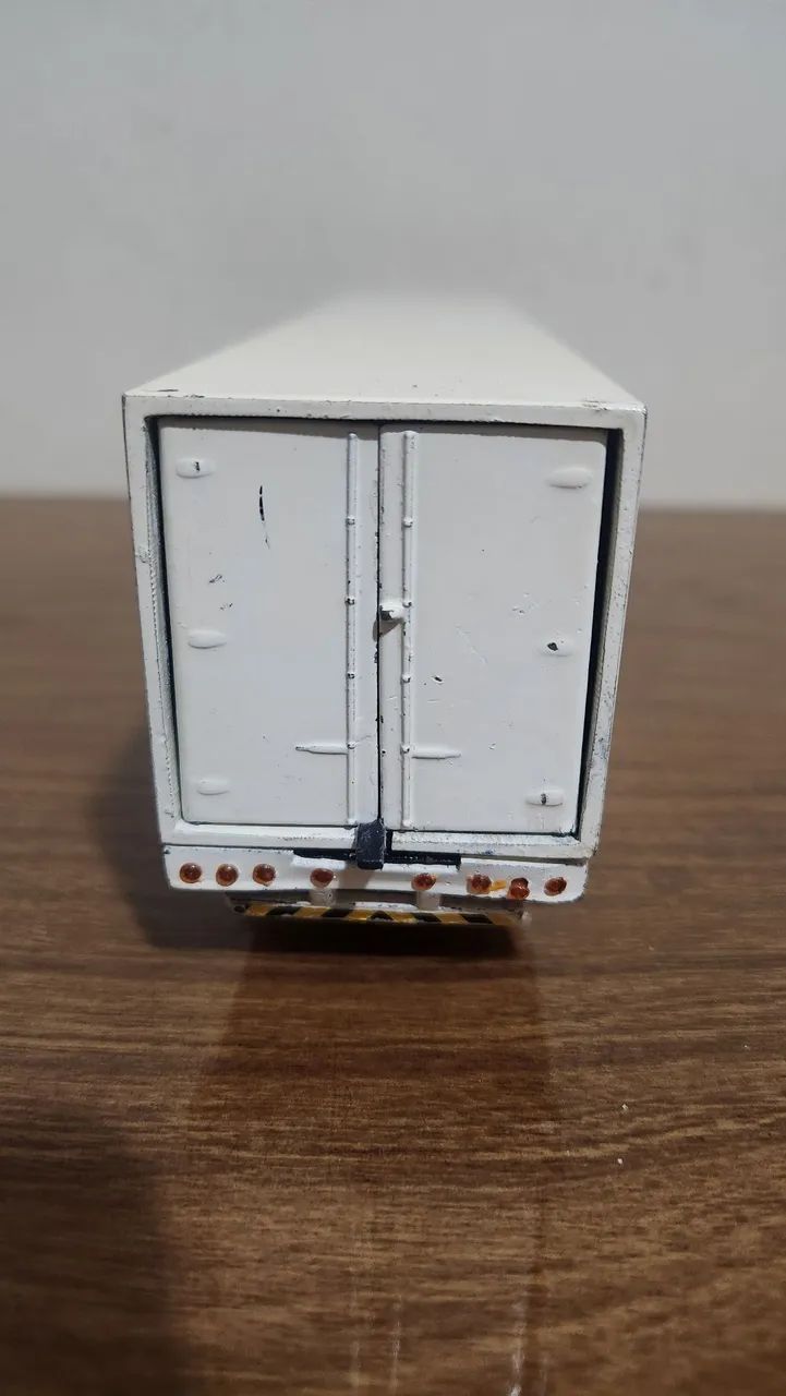 Carreta Miniatura Baú Frigorífico Arpra Anos 80 Escala 1/50 - Foto 3