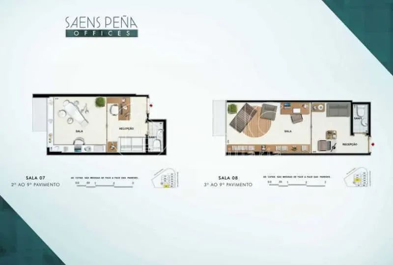 Imóvel para venda possui 26 metros quadrados com 1 quarto em Tijuca - Rio de Janeiro - RJ - Foto 9