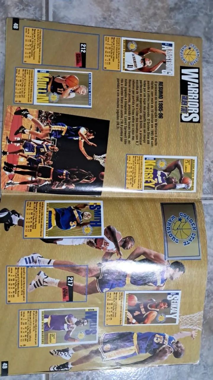 Álbum NBA Temporada 96-97 - Hobbies e coleções - Colina Sorriso