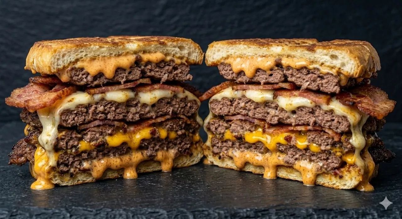 Triplo smash burgeuer  - Foto 5
