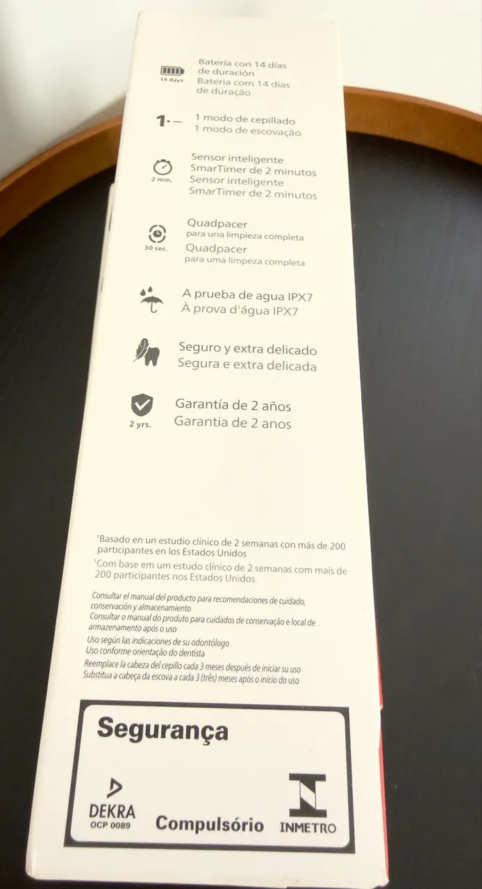 Escova de dente elétrica Philips Colgate SonicPro 20, bivolt - Foto 2