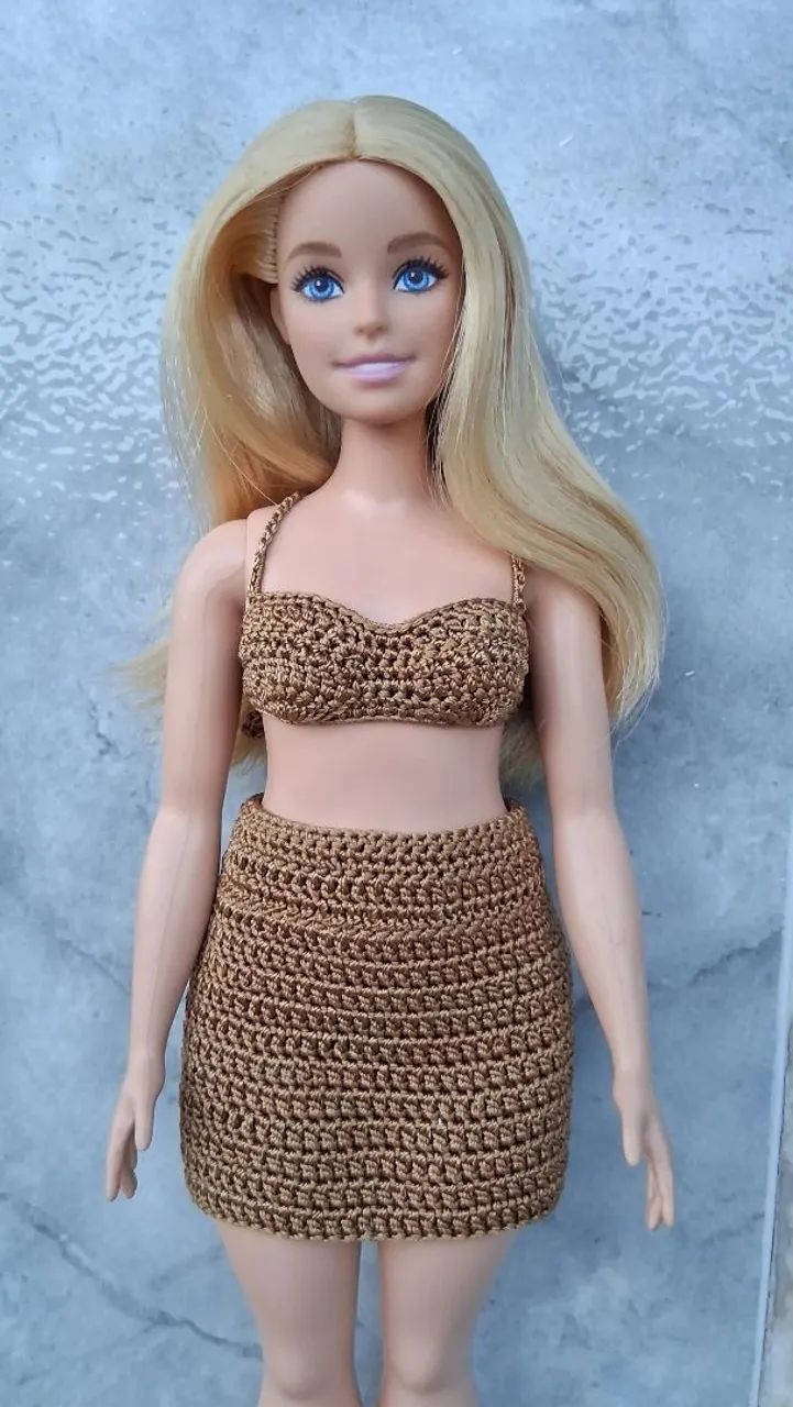 Roupa para Barbie curvy 
