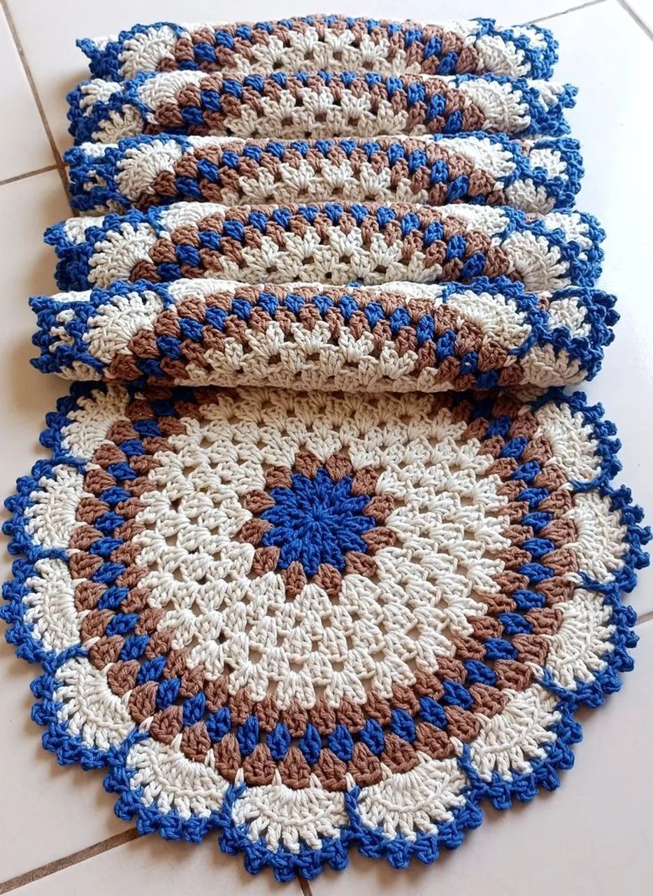 Conjunto de jogo americano 