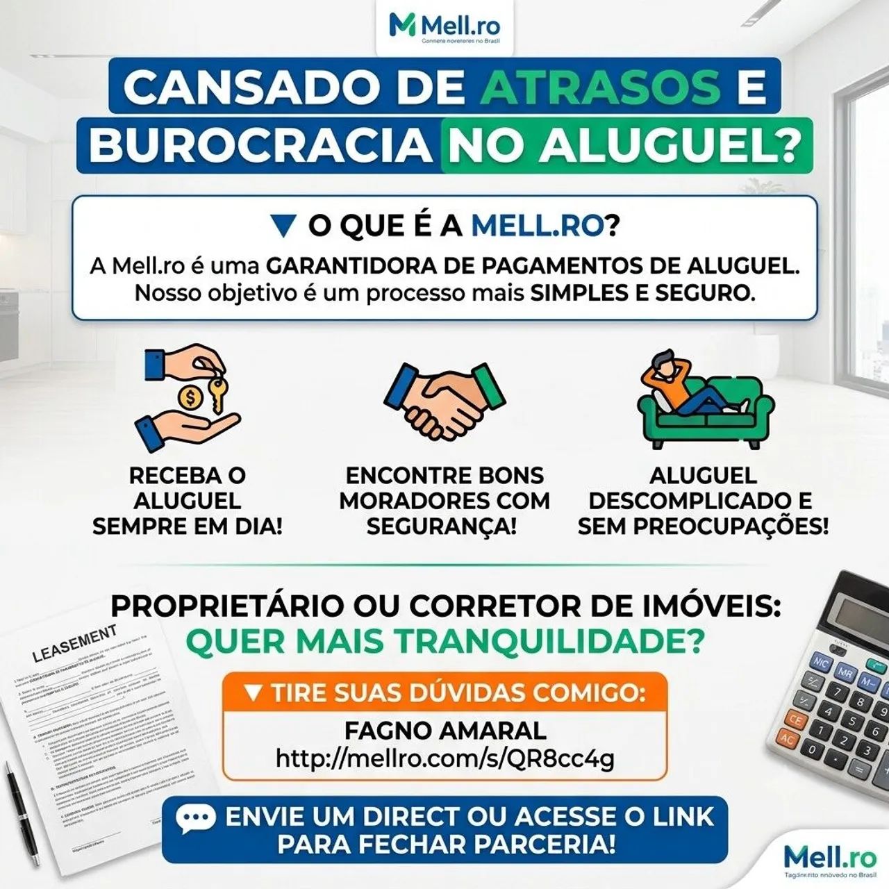 Aluguel Garantido - Mell.ro  - Foto 2