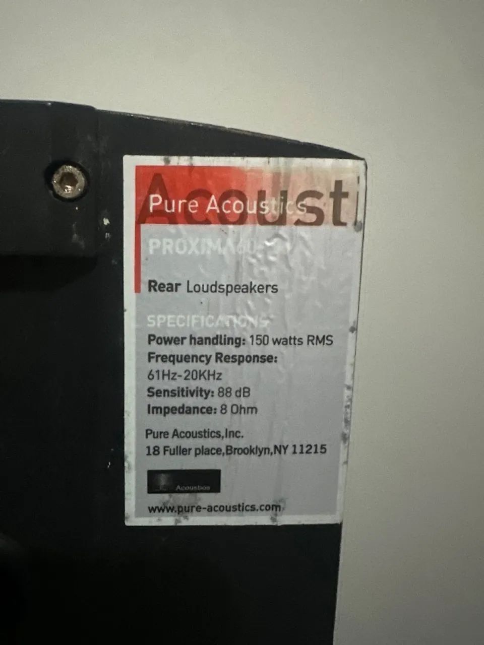 3 Caixas de som - PURE ACOUTICS 150W - Foto 3