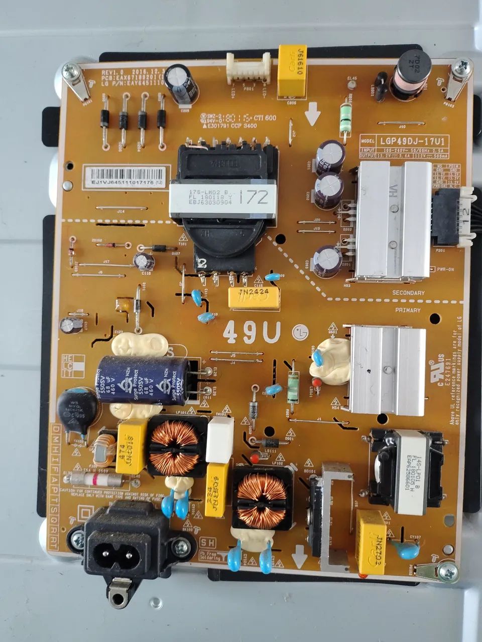 Peças tv lg 49uk6310pse - Foto 5
