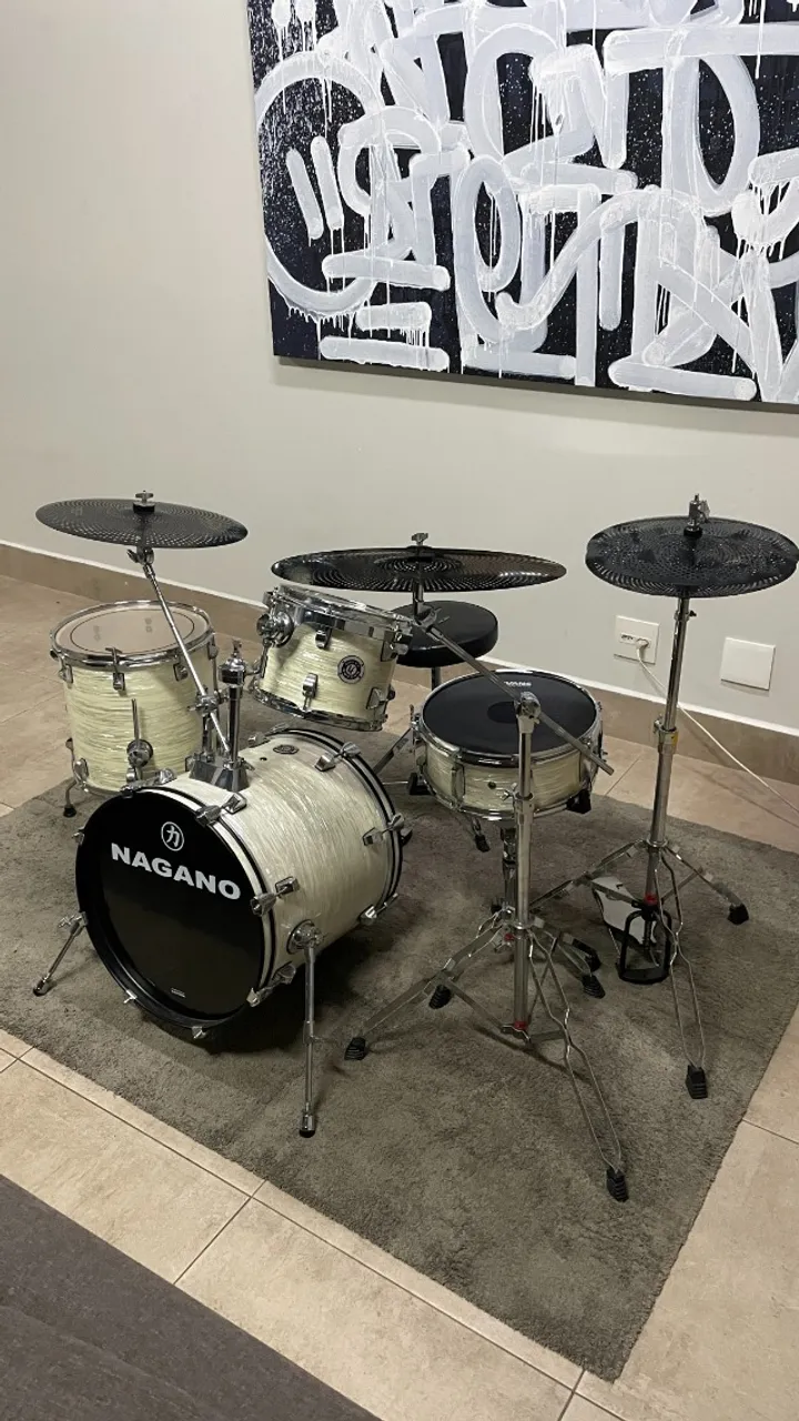 Bateria Acústica MICHAEL LEGACY / BIRCH Cor Forest - Shell Pack