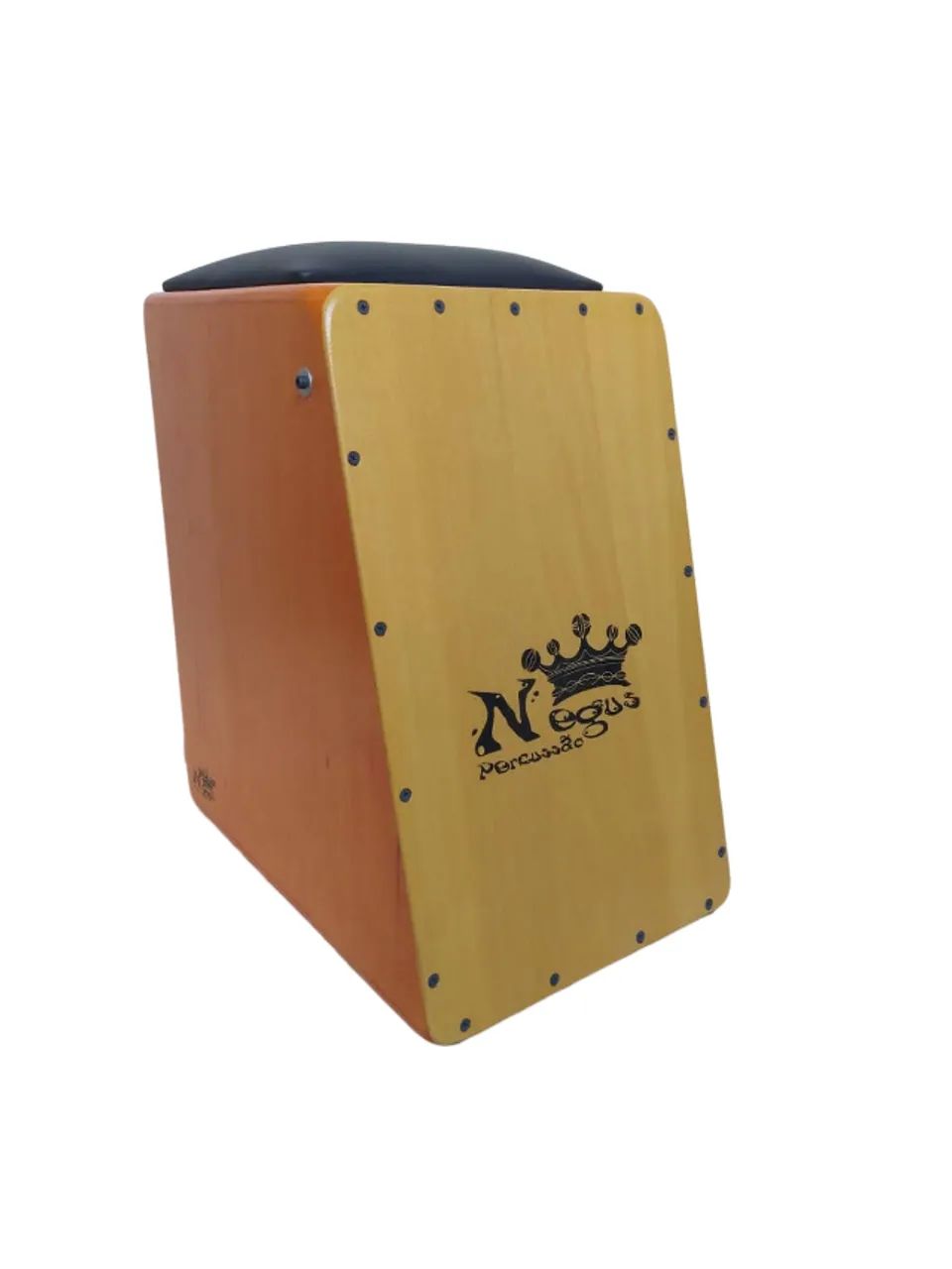 Cajón Negus Percussão ÊpaTop Conforto Eletroacústico uma Captação