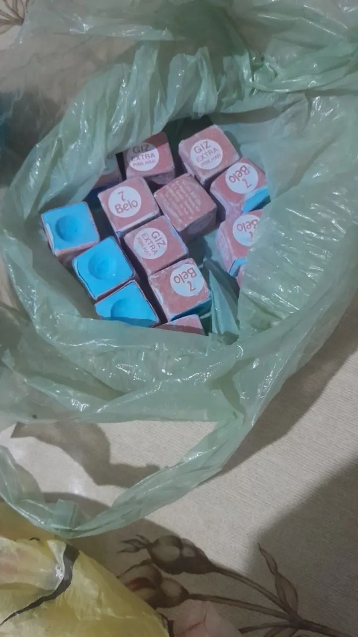 Bolas de Sinuca e Giz - Foto 2