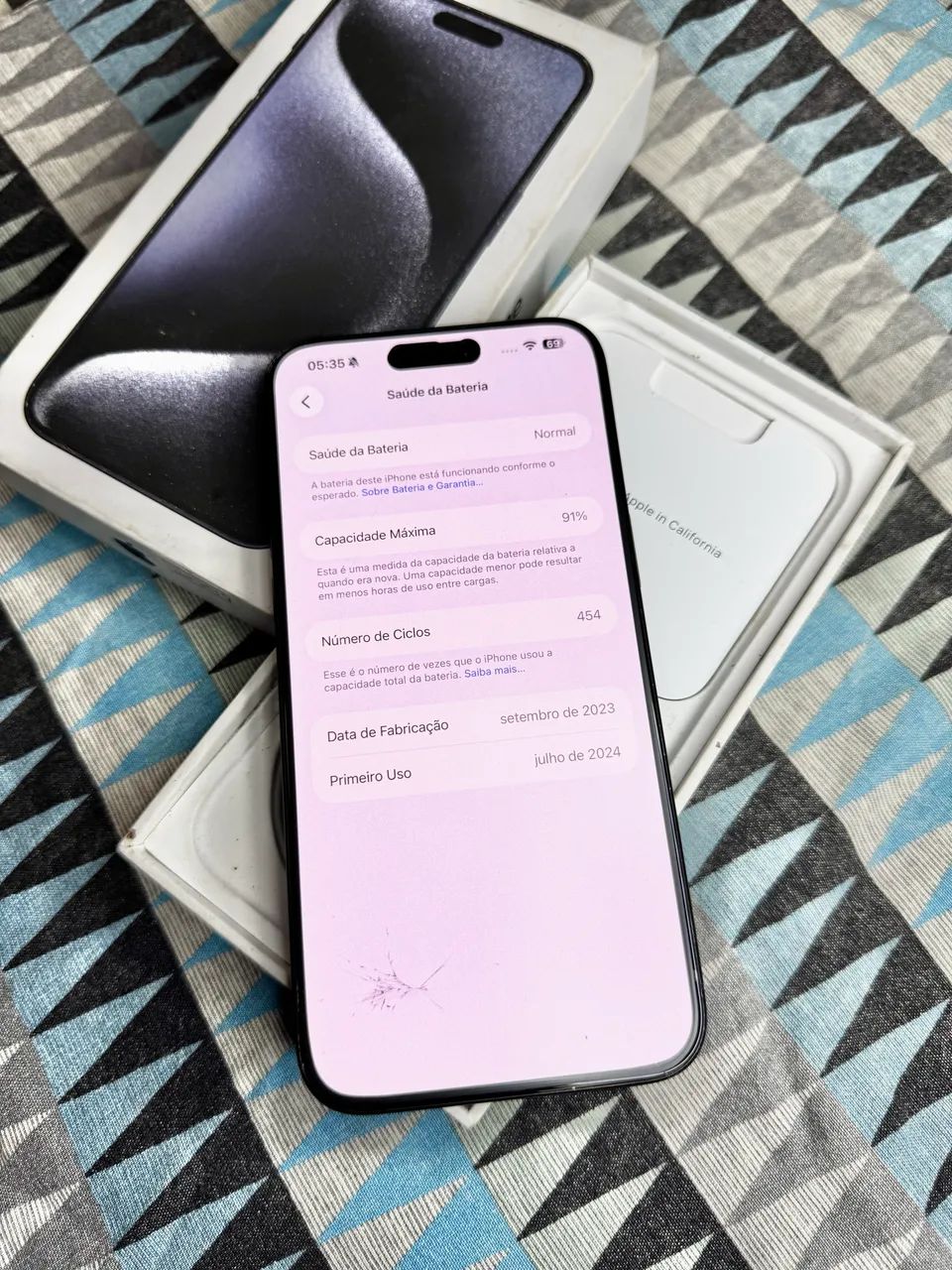 Iphone 15 pro Max 256gb azul!  - Foto 3