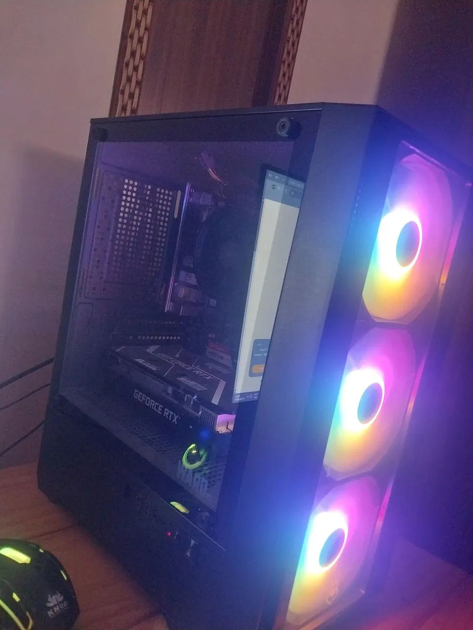 Cpu Gamer Geforce Rtx 3050 6gb Ssd Mvd 256Gb - Foto 3