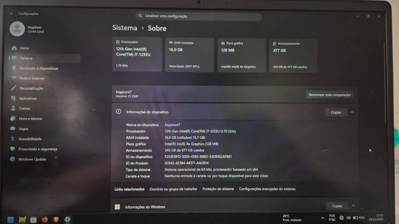 Notebook Dell i7 - Foto 3