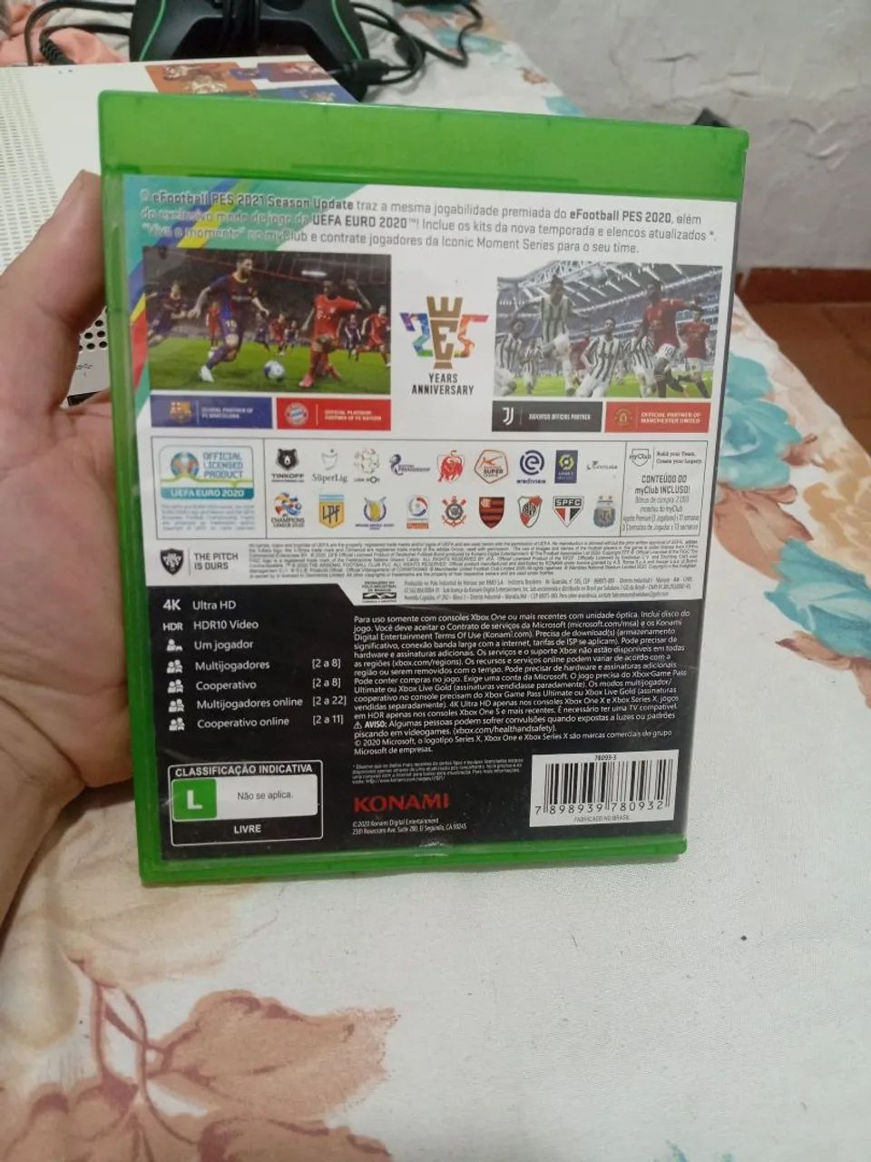 Pés 2021 - Xbox one  - Foto 2