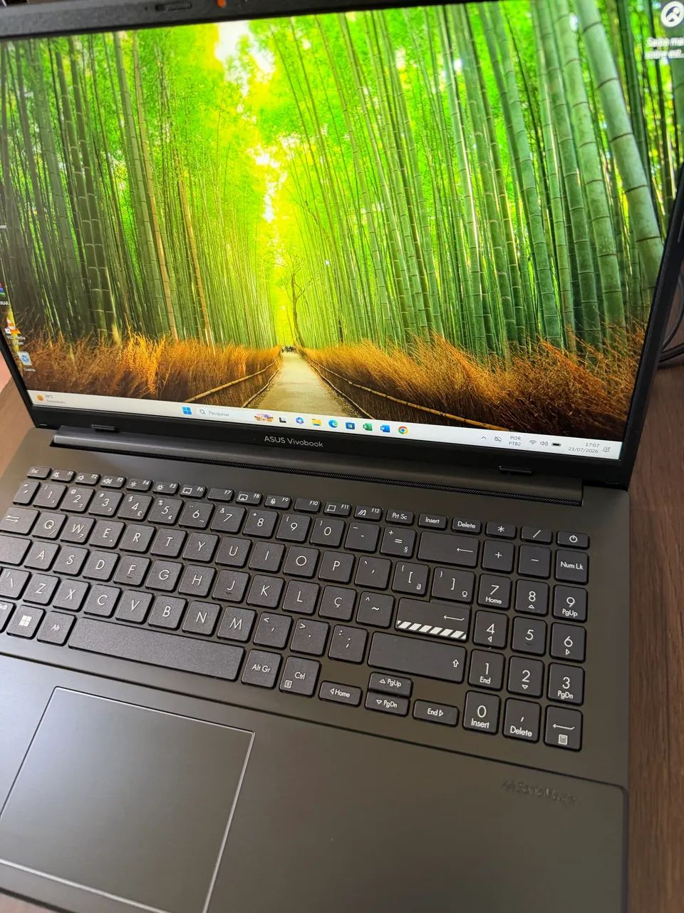 Notebook Asus Vivobook Go Tela 15.6 FullHd AMD Ryzen 5 7520U 8GB Memória Ddr5, 256GB Ssd - Foto 2