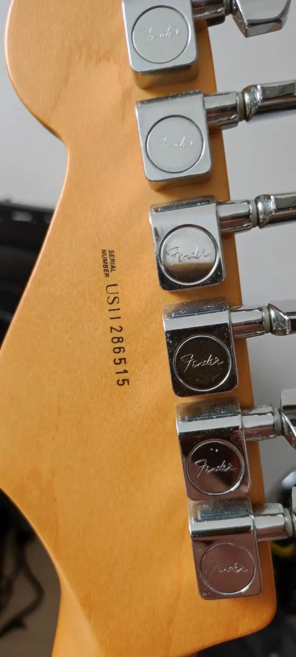 Fender American Standard Stratocaster Zerada - Foto 3