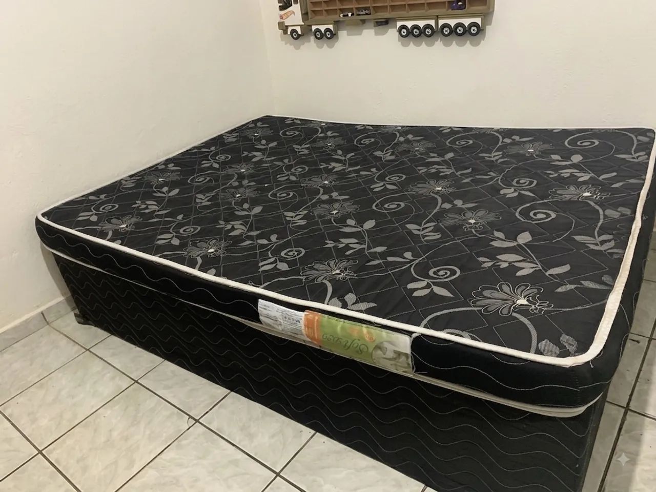 Cama box casal sem os pés - Foto 2