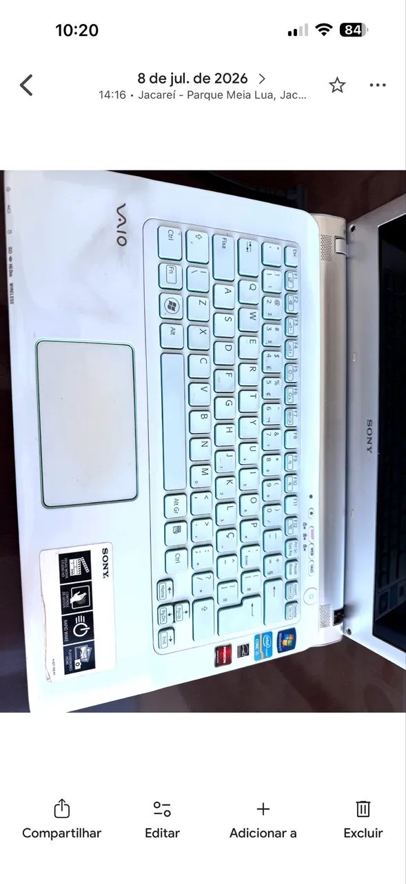 NOTE VAIO I5 - Foto 5