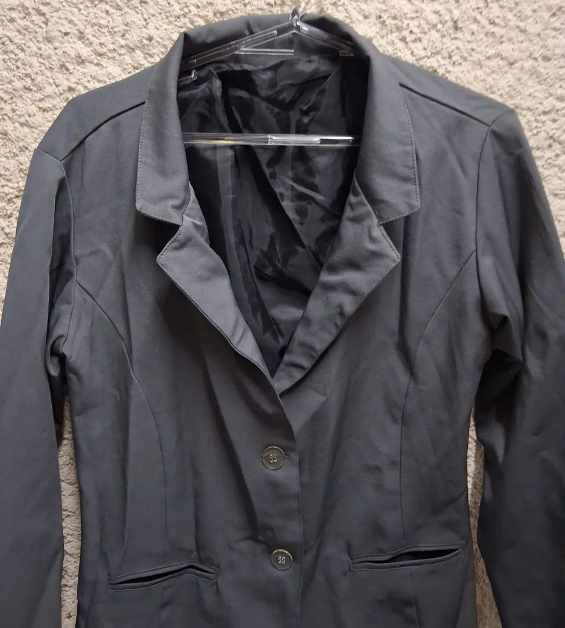 Blazer Feminino Cinza - M