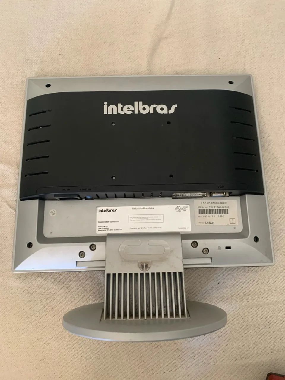 Monitor Intelbras 15 Polegadas VGA - Foto 2