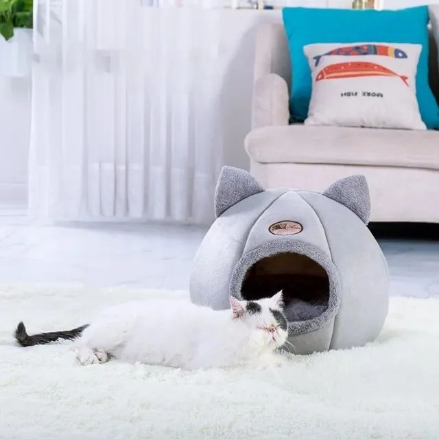 Cama Pet Confortável para Cachorro e Gato Antiderrapante e Aconchegante Premium - Foto 3