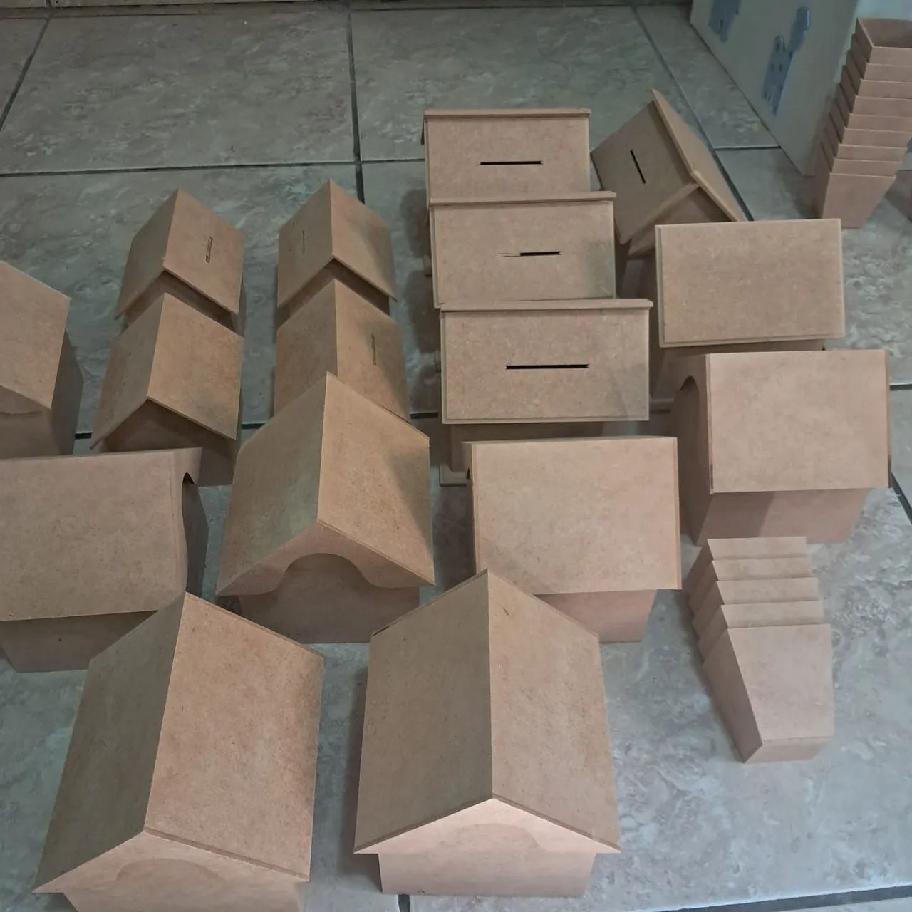 Casinha de MDF 16 unidades  - Foto 2
