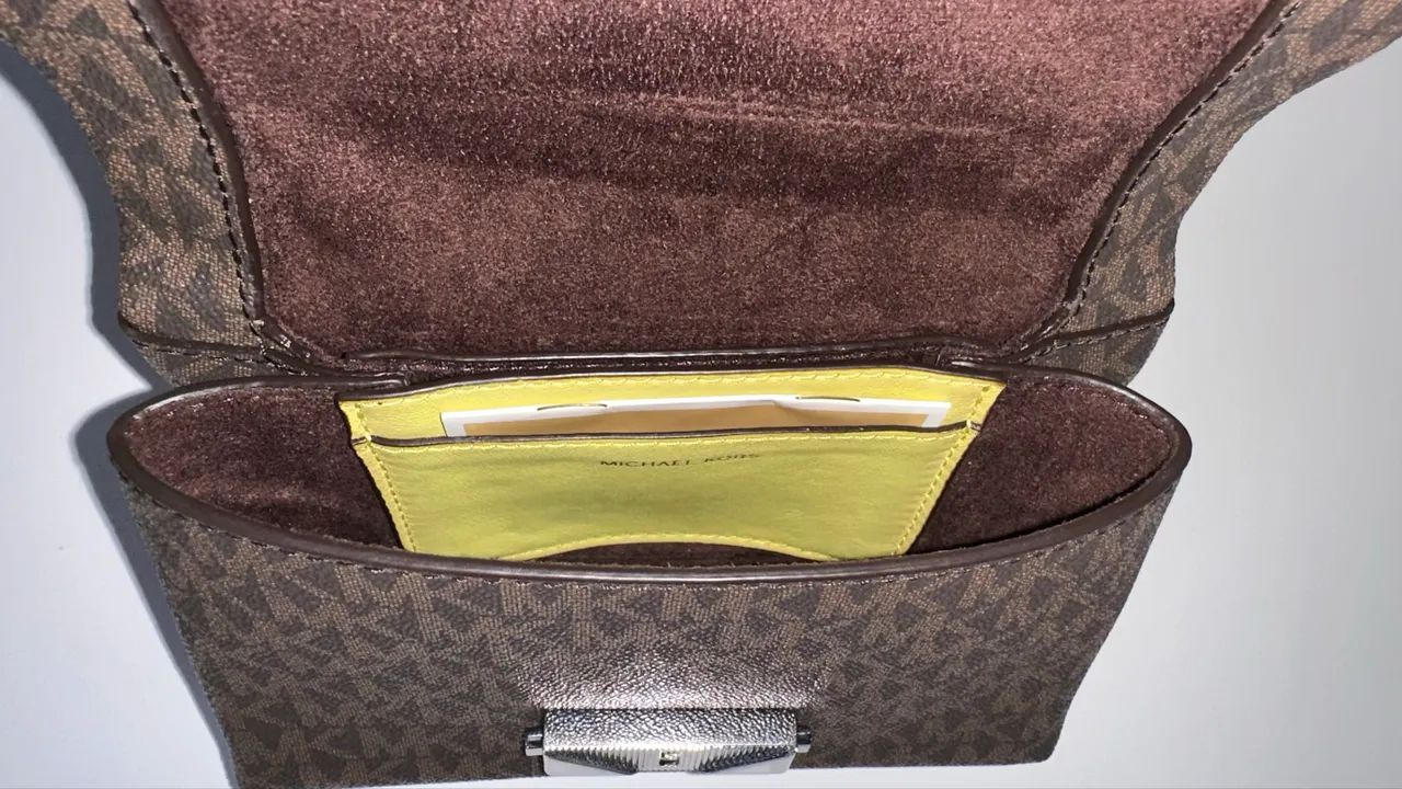 Michael Kors Cece Signature Brown + Lime - Foto 5