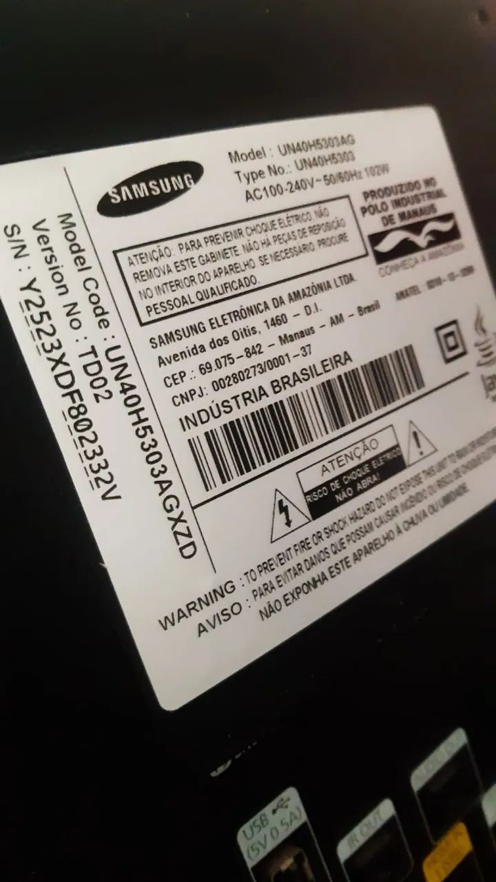 Smart TV Samsung LED 40" Full HD - Pouco Uso e Excelente Estado! - Foto 4