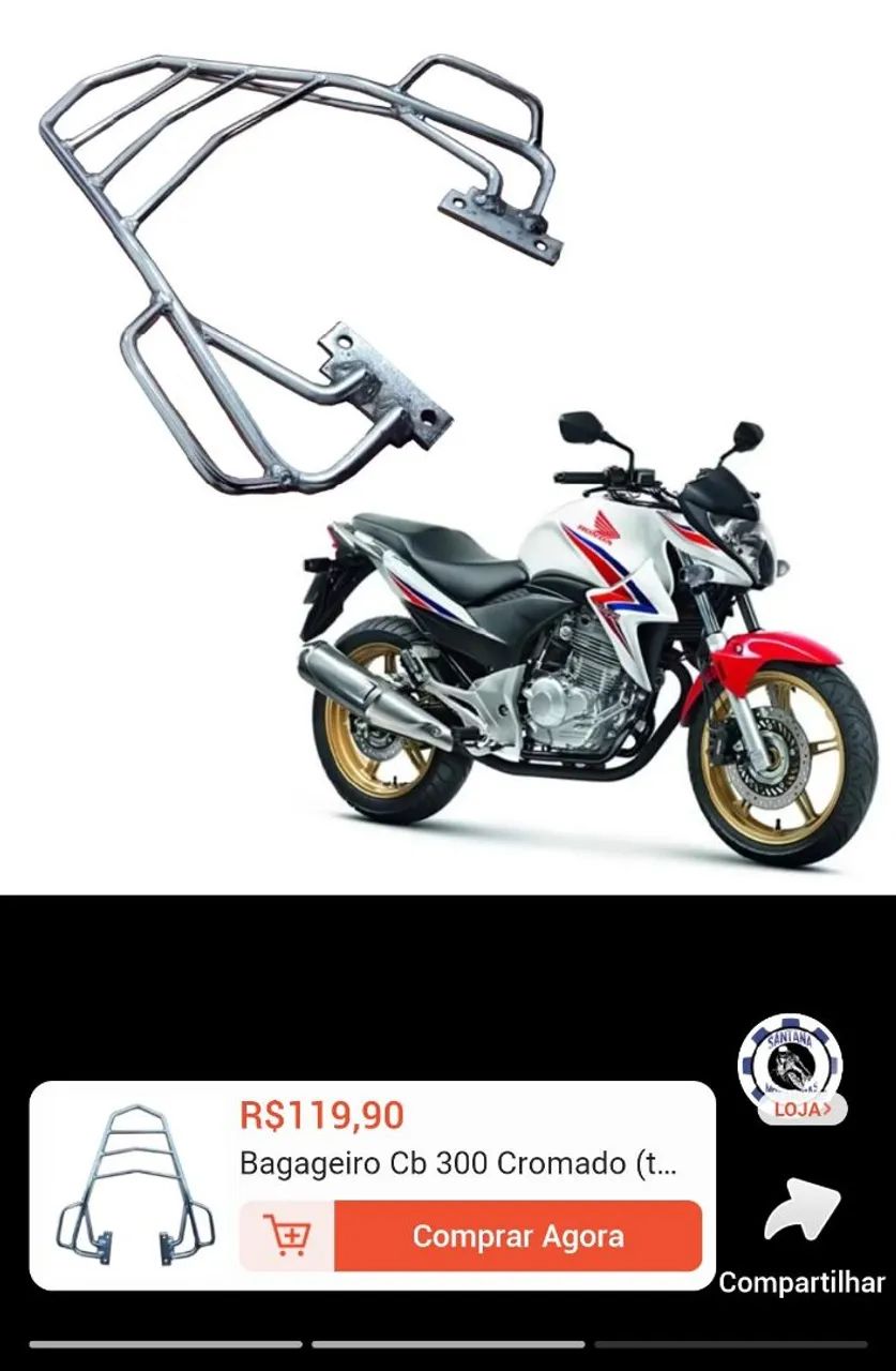 Bagageiro Cb 300