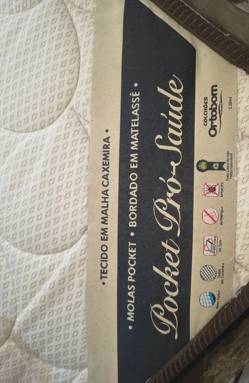 Cama Box Queen Ortobom Molas Ensacadas - Foto 4