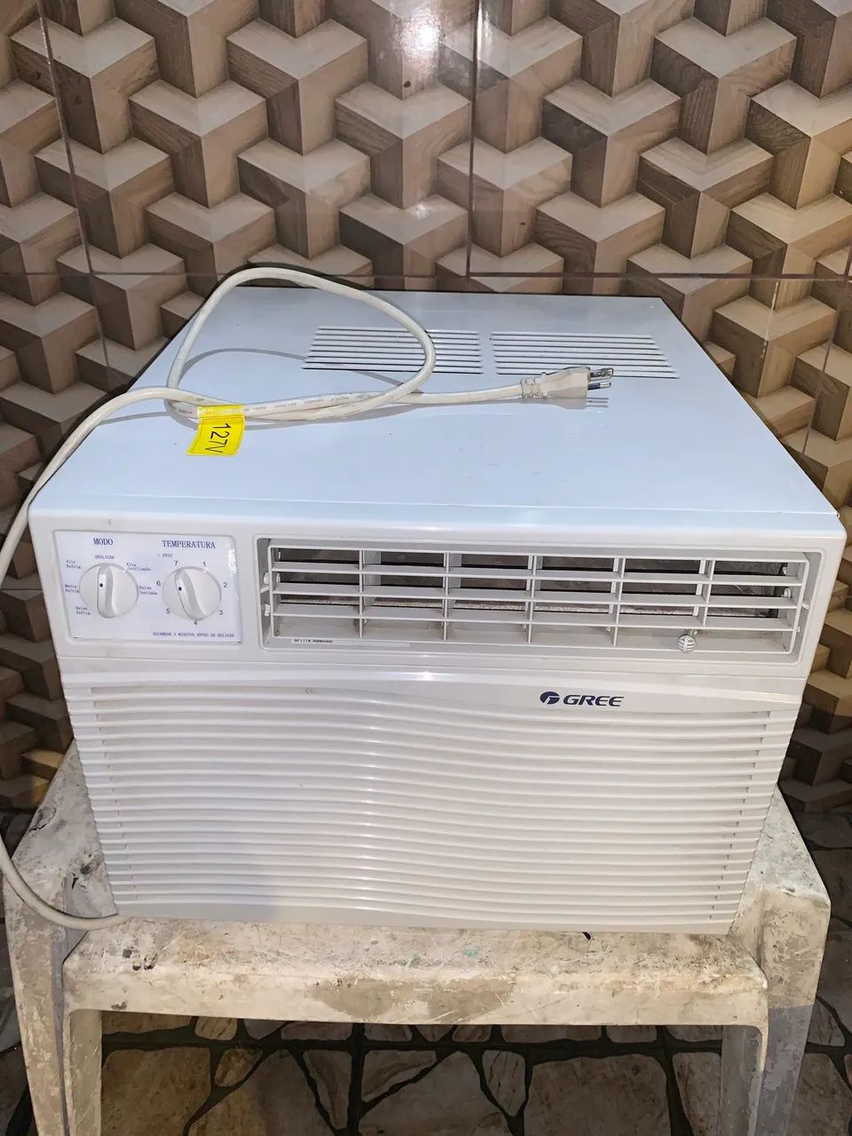 AR CONDICIONADO GREE 10,000BTUs FUNCIONANDO PERFEITAMENTE  - Foto 3