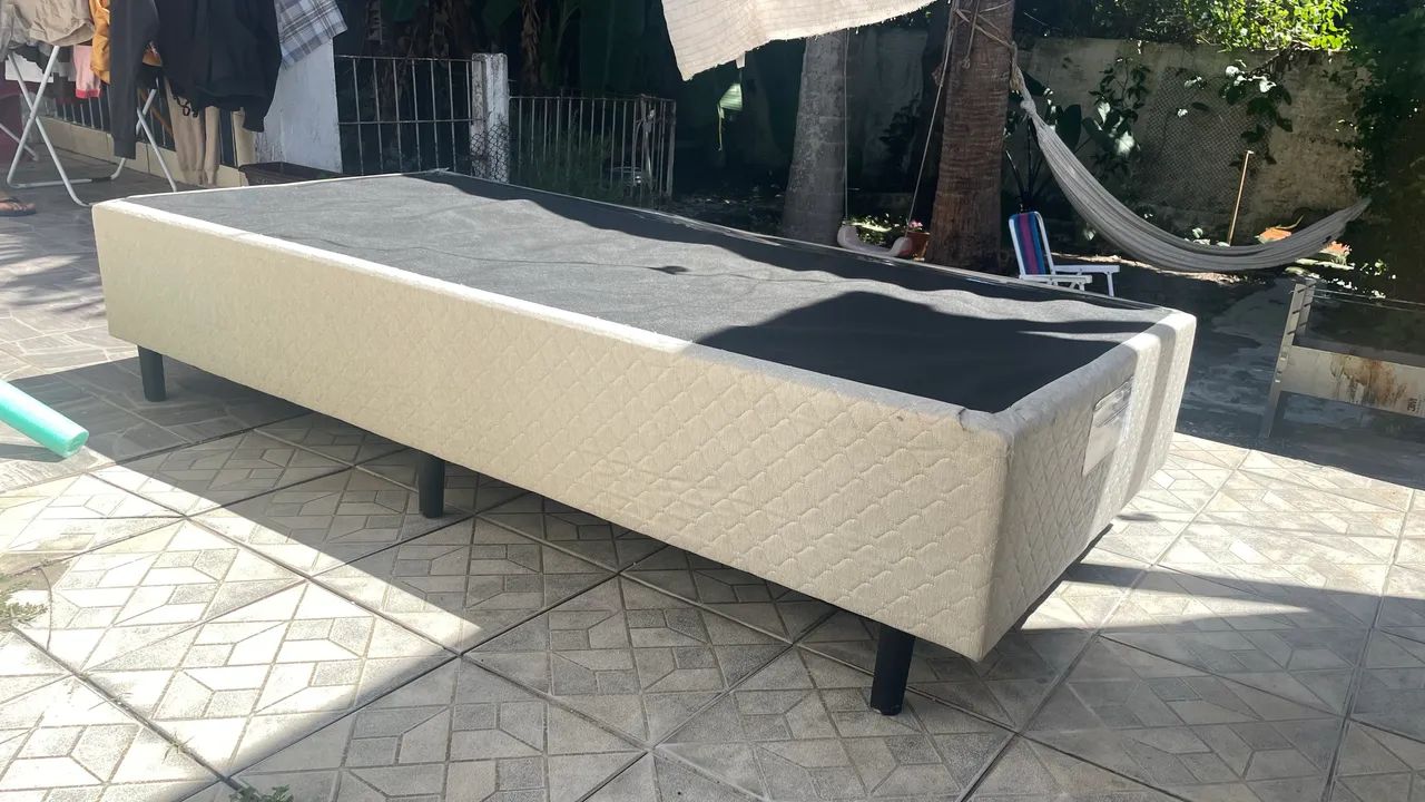 Cama Box Solteiro Semi Nova - Impecável - Foto 5