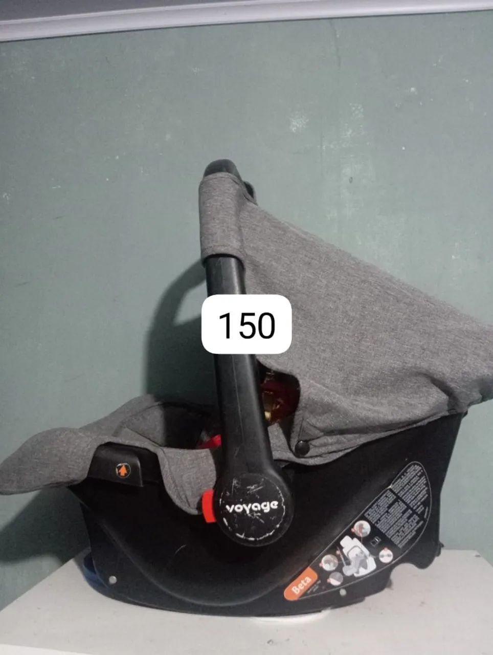Kit cadeirinha,BB conforto,ANDAJA,e carrinho de bb - Foto 4