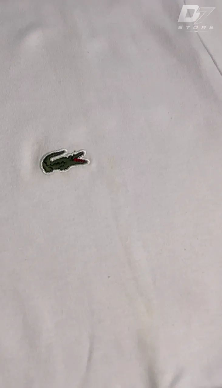 CAMISA LACOSTE BRANCA - Foto 4