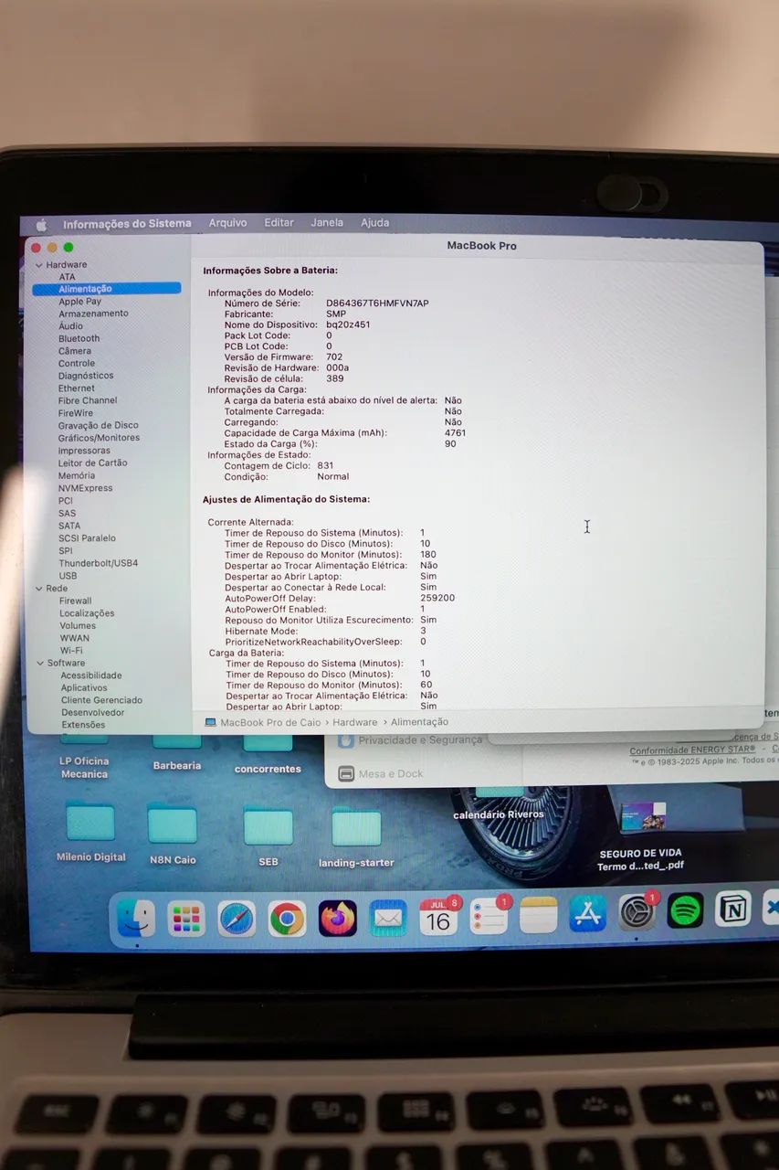 MacBook Pro i7 16gb ram - 13 - 2015 - 512ssd - Foto 4