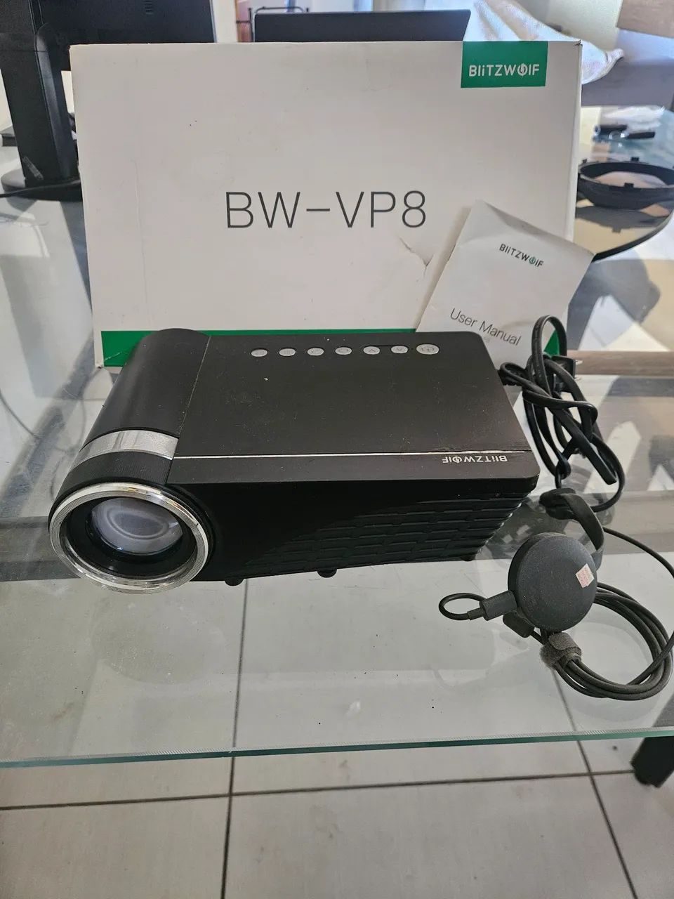 Projetor Blitz Wolf VP8 + Crome Cash  - Foto 2