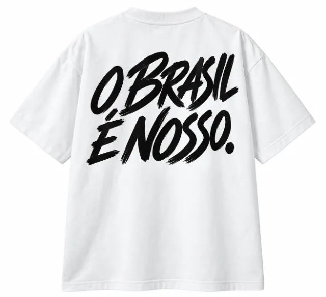 CAMISETA ?O BRASIL É NOSSO? Nikolas Ferreira - Foto 4