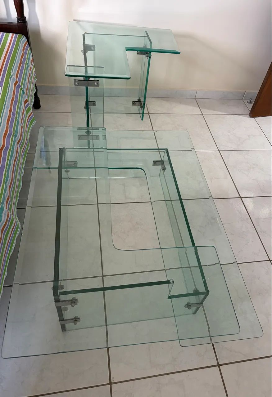 Mesas de vidro para sala de estar - Foto 3