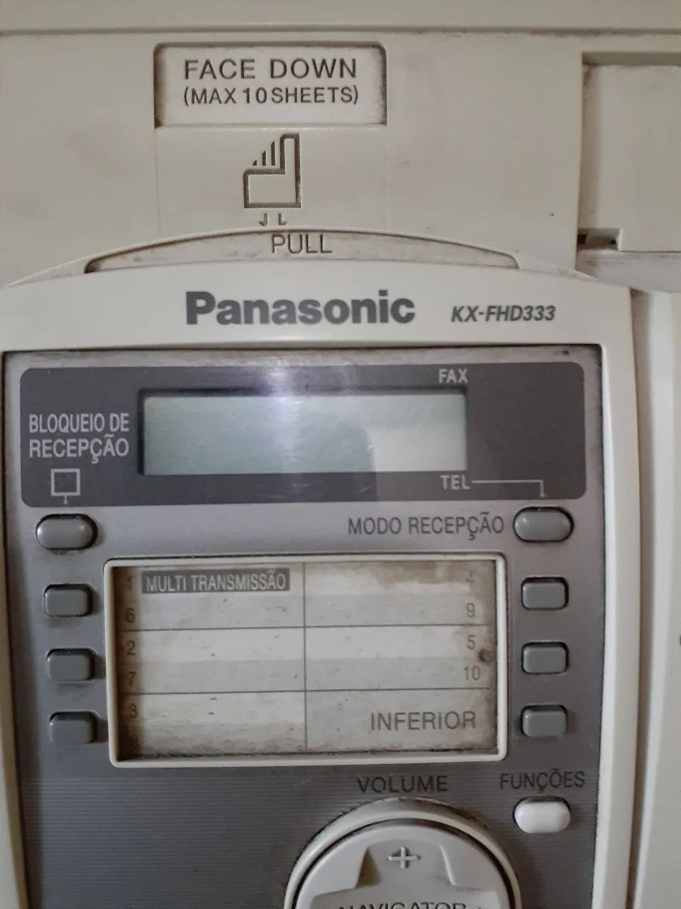 Aparelho  de Fax Panasonic.  - Foto 5