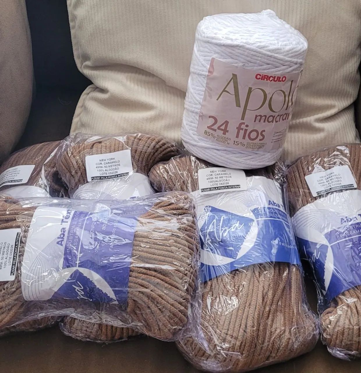 Materiais para Artesanato/Macrame 