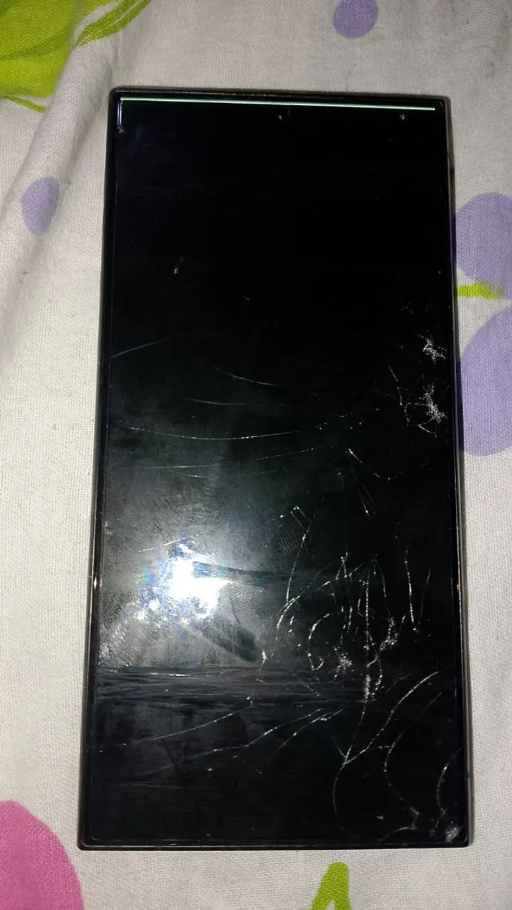 Samsung Galaxy S24 Ultra 256GB - Tela com defeito - Celular Funcionando - Foto 5
