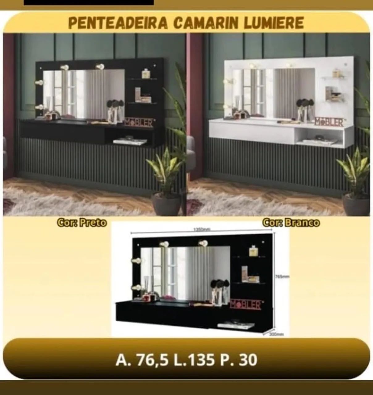 Penteadeira Camarim 