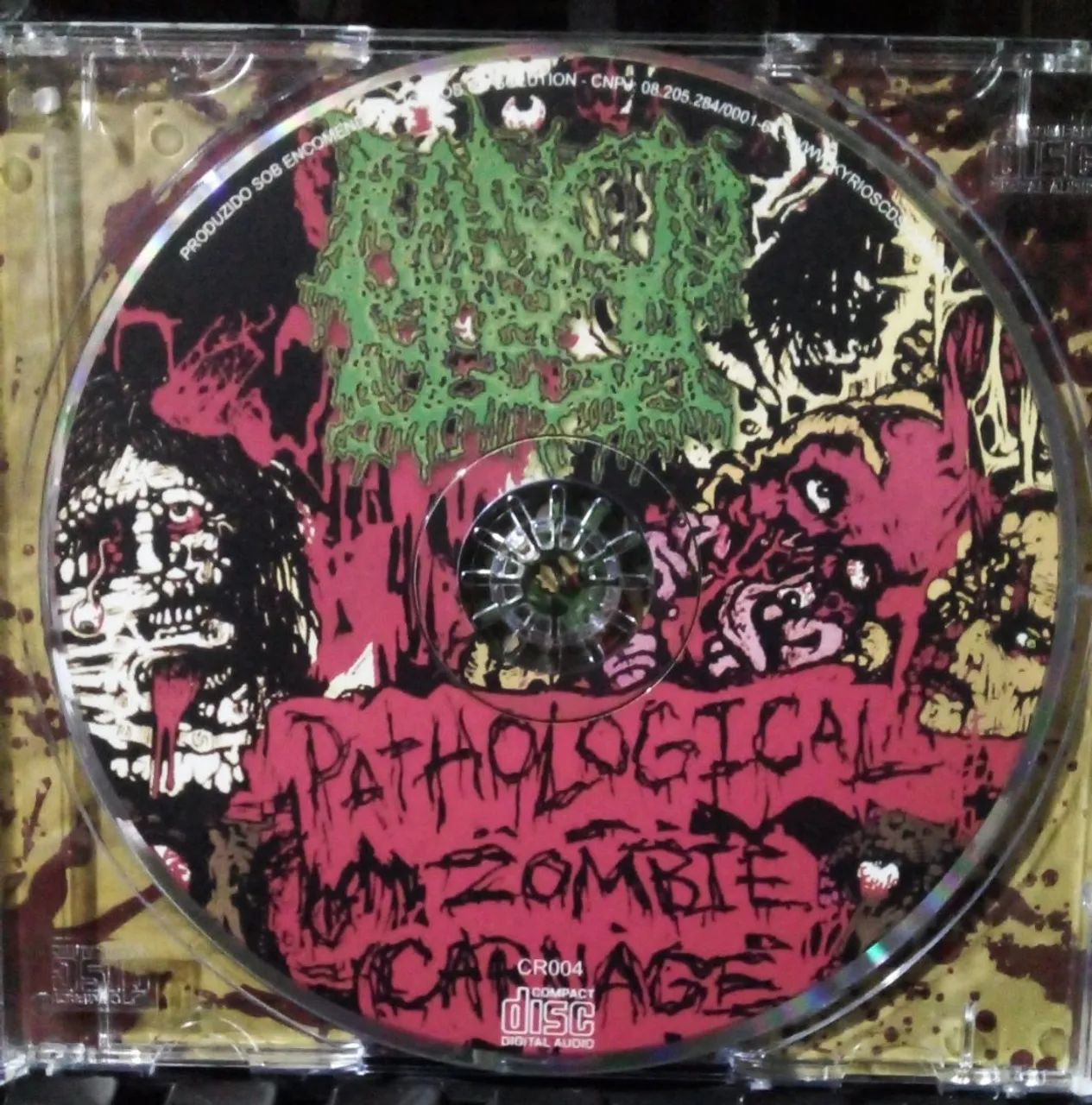 Rancid Flesh - Pathological Zombie Carnage CD 2012 Goregrind
