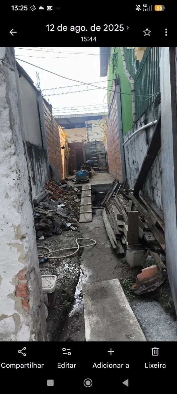 terreno pra terminar de construir em Irajá 