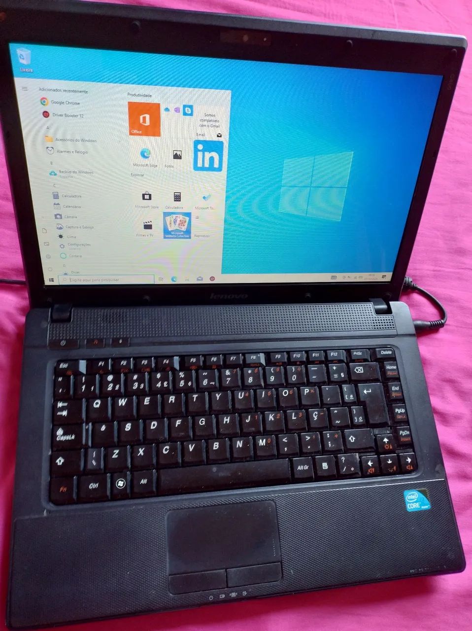 Notebook Lenovo i3 6 ram HD 500 